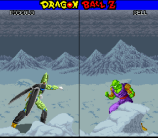 Screenshot Thumbnail / Media File 1 for Dragon Ball Z - La Legende Saien (France)