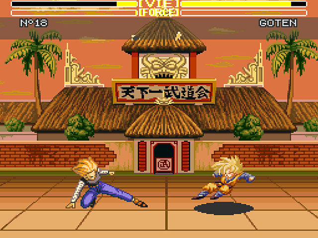 Play SNES Dragon Ball Z - Ultime Menace (France) Online in your browser 