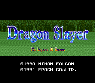 Screenshot Thumbnail / Media File 1 for Dragon Slayer - Eiyuu Densetsu (Japan)