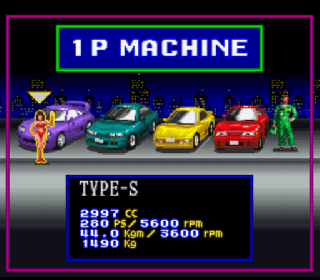 Screenshot Thumbnail / Media File 1 for Drift King Shutokou Battle 2 - Tsuchiya Keiichi & Bandou Masaaki (Japan)