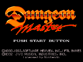 Screenshot Thumbnail / Media File 1 for Dungeon Master (USA)