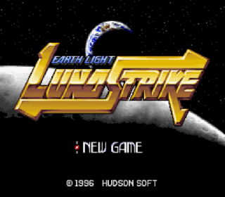 Screenshot Thumbnail / Media File 1 for Earth Light - Luna Strike (Japan)
