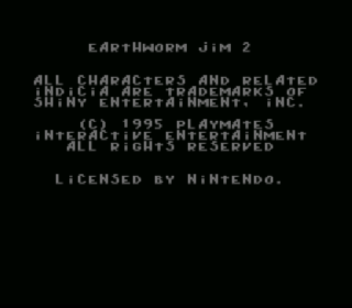 Screenshot Thumbnail / Media File 1 for Earthworm Jim 2 (USA) (Beta)