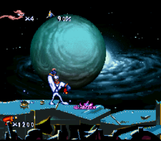 Screenshot Thumbnail / Media File 1 for Earthworm Jim (Japan)