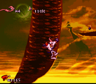 Screenshot Thumbnail / Media File 1 for Earthworm Jim (Japan)