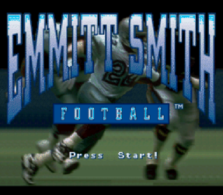 Screenshot Thumbnail / Media File 1 for Emmitt Smith Football (USA)