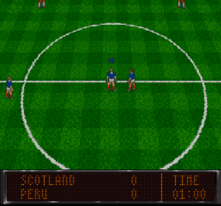 Screenshot Thumbnail / Media File 1 for Eric Cantona Football Challenge (Europe) (En,Fr,De,Es,It,Nl,Sv)