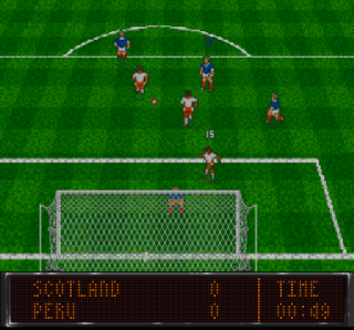 Screenshot Thumbnail / Media File 1 for Eric Cantona Football Challenge (Europe) (En,Fr,De,Es,It,Nl,Sv)