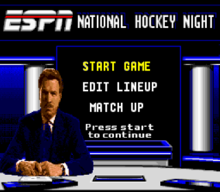 Screenshot Thumbnail / Media File 1 for ESPN National Hockey Night (USA)