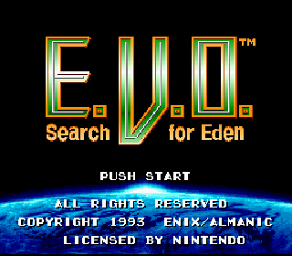 Screenshot Thumbnail / Media File 1 for E.V.O. - Search for Eden (USA)