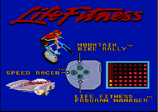 Screenshot Thumbnail / Media File 1 for Exertainment Life Fitness Mega Cart (Europe) (Proto)