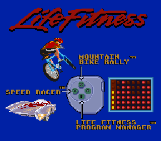 Screenshot Thumbnail / Media File 1 for Exertainment Life Fitness Mega Cart (Europe) (Proto)