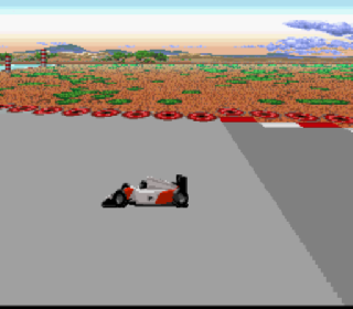 Screenshot Thumbnail / Media File 1 for Exhaust Heat II - F1 Driver e no Kiseki (Japan)