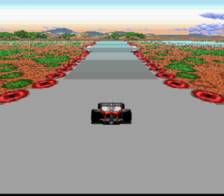 Screenshot Thumbnail / Media File 1 for Exhaust Heat II - F1 Driver e no Kiseki (Japan)