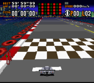 Screenshot Thumbnail / Media File 1 for Exhaust Heat II - F1 Driver e no Kiseki (Japan)