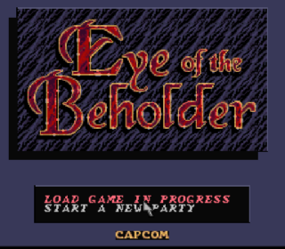 Screenshot Thumbnail / Media File 1 for Eye of the Beholder (USA)