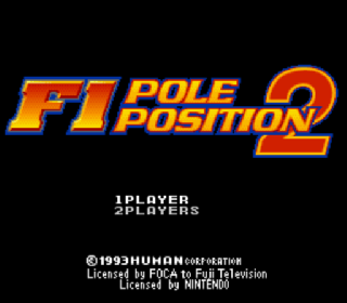 Screenshot Thumbnail / Media File 1 for F1 Pole Position 2 (Europe)
