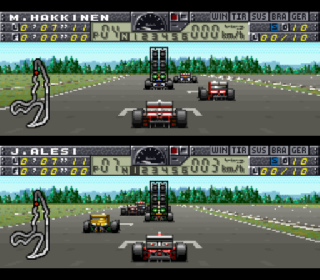 Screenshot Thumbnail / Media File 1 for F1 Pole Position 2 (Europe)
