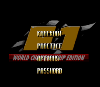 Screenshot Thumbnail / Media File 1 for F1 World Championship Edition (Europe)