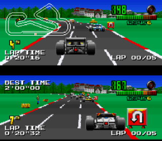 Screenshot Thumbnail / Media File 1 for F1 World Championship Edition (Europe)