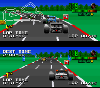 Screenshot Thumbnail / Media File 1 for F1 World Championship Edition (Europe)