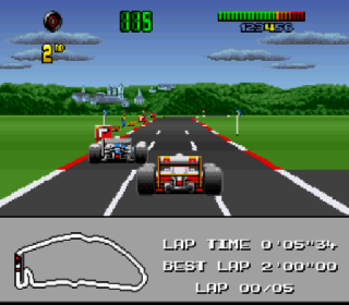 Screenshot Thumbnail / Media File 1 for F1 World Championship Edition (Europe)