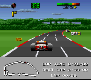 Screenshot Thumbnail / Media File 1 for F1 World Championship Edition (Europe)