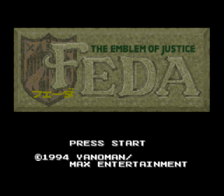 Screenshot Thumbnail / Media File 1 for Feda - The Emblem of Justice (Japan) (Beta)