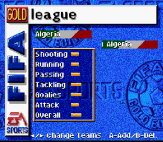 Screenshot Thumbnail / Media File 1 for FIFA '97 - Gold Edition (Europe) (En,Fr,De,Es,It,Sv)