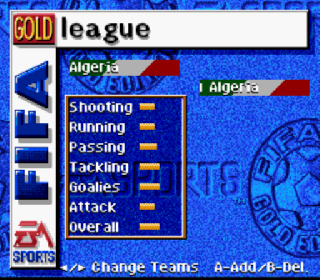 Screenshot Thumbnail / Media File 1 for FIFA '97 - Gold Edition (USA) (En,Fr,De,Es,It,Sv)