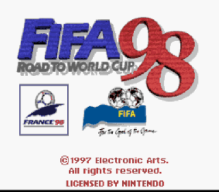 Screenshot Thumbnail / Media File 1 for FIFA '98 - Road to World Cup (Europe) (En,Fr,De,Es,It,Sv)