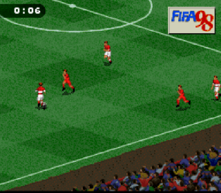 Screenshot Thumbnail / Media File 1 for FIFA '98 - Road to World Cup (Europe) (En,Fr,De,Es,It,Sv)