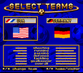 Screenshot Thumbnail / Media File 1 for FIFA International Soccer (Europe)