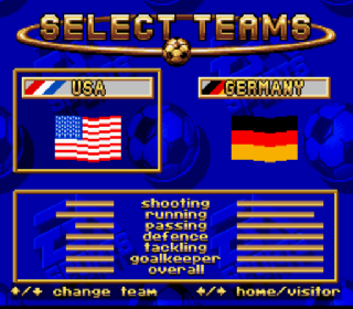 Screenshot Thumbnail / Media File 1 for FIFA International Soccer (USA)