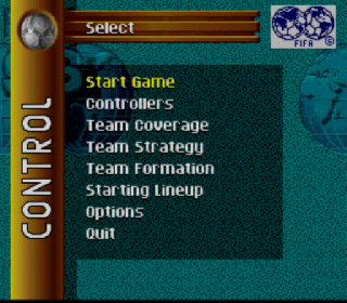 Screenshot Thumbnail / Media File 1 for FIFA Soccer '96 (Europe) (En,Fr,De,Es,It,Sv)