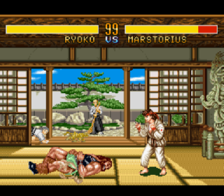 Screenshot Thumbnail / Media File 1 for Fighter's History (USA) (Rev A)