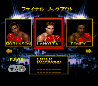 Screenshot Thumbnail / Media File 1 for Final Knockout (Japan)