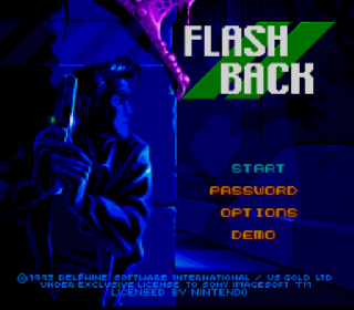 Screenshot Thumbnail / Media File 1 for Flashback (Japan)
