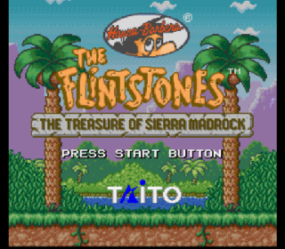 Screenshot Thumbnail / Media File 1 for Flintstones, The - The Treasure of Sierra Madrock (Europe)
