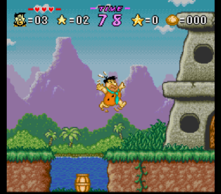 Screenshot Thumbnail / Media File 1 for Flintstones, The - The Treasure of Sierra Madrock (Japan)