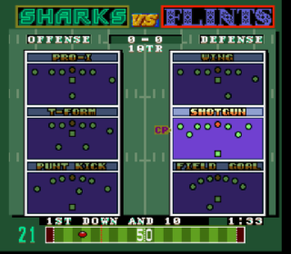 Screenshot Thumbnail / Media File 1 for Football Fury (USA)