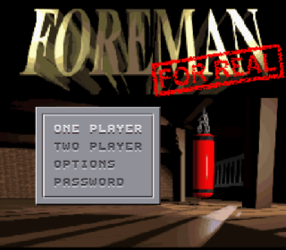 Screenshot Thumbnail / Media File 1 for Foreman For Real (Japan)