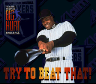 Screenshot Thumbnail / Media File 1 for Frank Thomas Big Hurt Baseball (Japan)