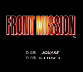 Screenshot Thumbnail / Media File 1 for Front Mission (Japan) (Rev A)