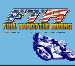 Screenshot Thumbnail / Media File 1 for Full Throttle Racing (USA)
