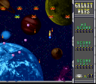 Screenshot Thumbnail / Media File 1 for Galaxy Wars (Japan)