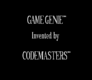 Screenshot Thumbnail / Media File 1 for Game Genie BIOS (USA) (Unl)