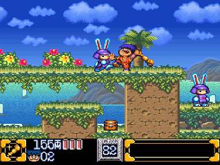 Screenshot Thumbnail / Media File 1 for Ganbare Goemon 2 - Kiteretsu Shougun Magginesu (Japan)