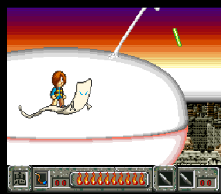 Screenshot Thumbnail / Media File 1 for Gegege no Kitarou - Fukkatsu! Tenma Daiou (Japan)