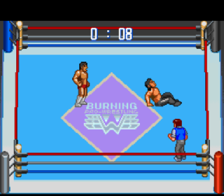 Screenshot Thumbnail / Media File 1 for Gekitou Burning Pro Wrestling (Japan)